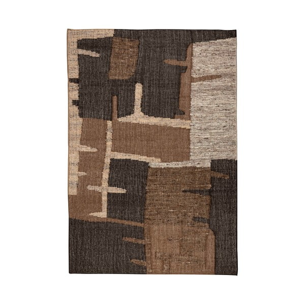 Кафяв вълнен килим 200x300 cm Briton – Dutchbone