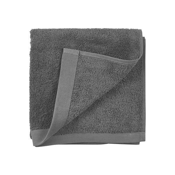 Сива кърпа от органичен памук 50x100 cm Comfort - Södahl