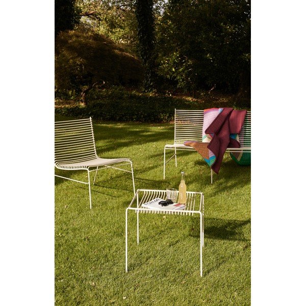 Бяло метално градинско кресло String – Hübsch-image-2