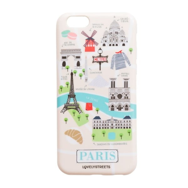 Barevný obal na iPhone 6/6S Mr. Wonderful Paris