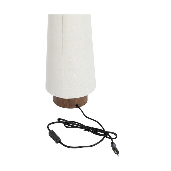 Кремава метална настолна лампа с текстилен абажур (височина 42 cm) Howie – Light & Living-image-4