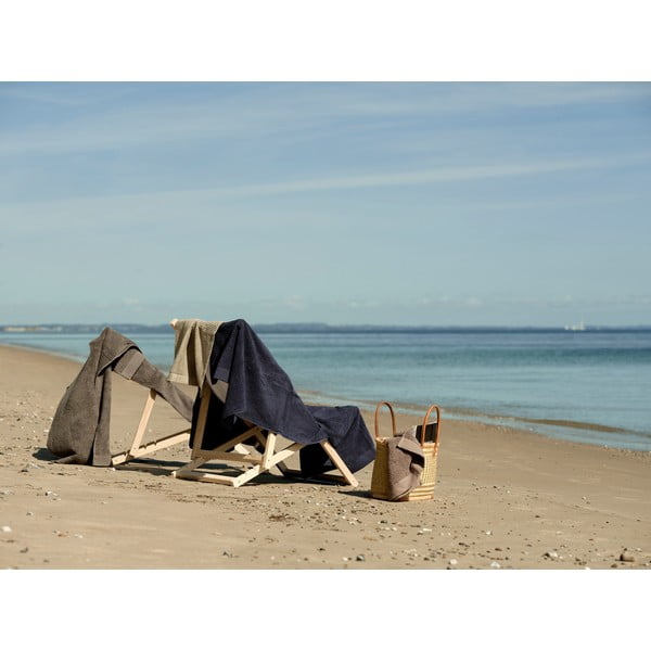 Кафява памучна кърпа за баня 70x140 cm - Zone-image-1