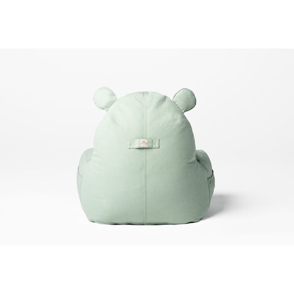 Детски пуф в цвят мента Hippo – The Brooklyn Kids-image-3