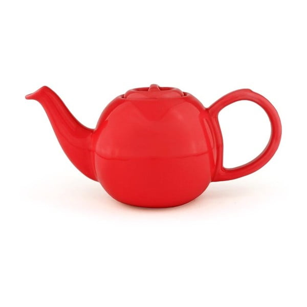 Червен чайник с цедка за насипен чай Cosette, 500 ml - Bredemeijer