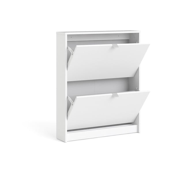 Бяла накланяща се стойка за обувки Shoes – Tvilum-image-3