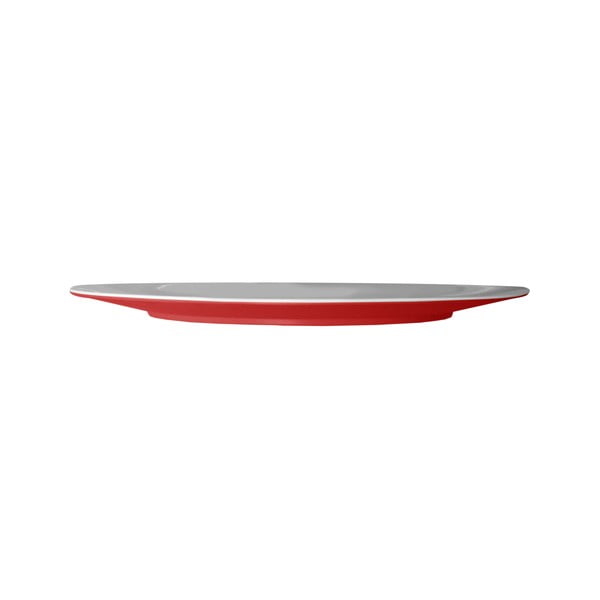 Červený talíř Entity, 33.2 cm