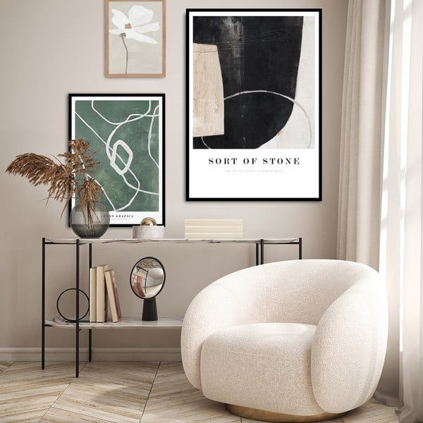 Картина 72x102 cm Sort Of Stone   – Malerifabrikken-image-1