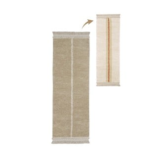 Бежова памучна пътека 80x230 cm Duetto Sage – Lorena Canals