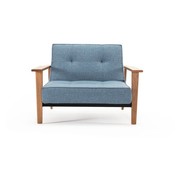 Светлосин стол Innovation Splitback Frej Mixed Dance Light Blue-image-3