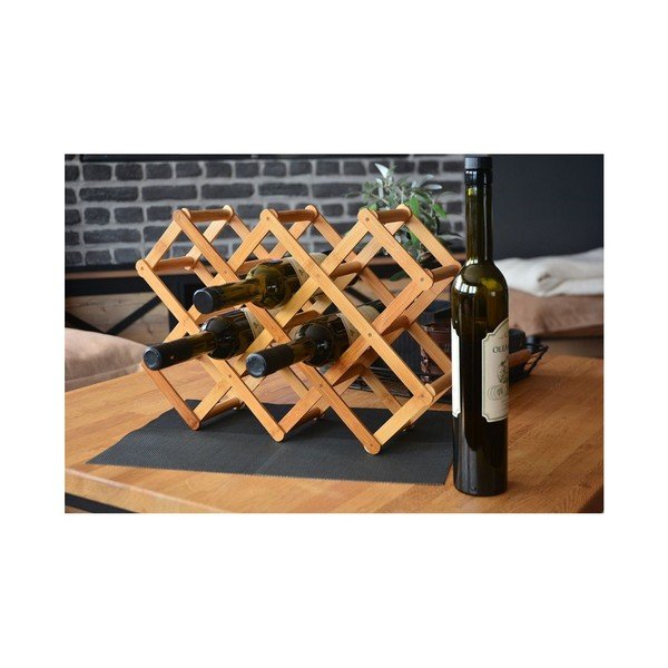 Бамбукова стойка за бутилки вино Olivia - Bambum-image-2