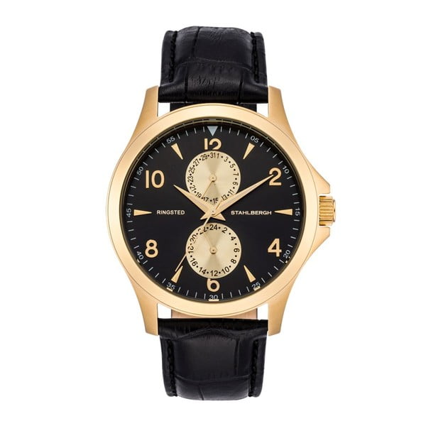 Pánské hodinky Stahlbergh Ringsted Black/Gold