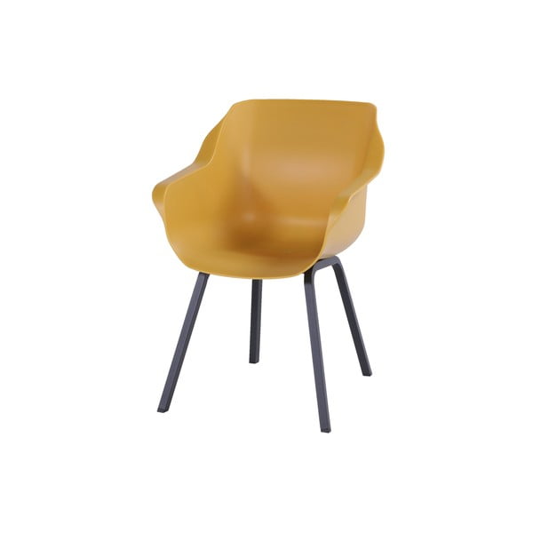Комплект от 2 градински стола в горчично жълто Sophie - Hartman