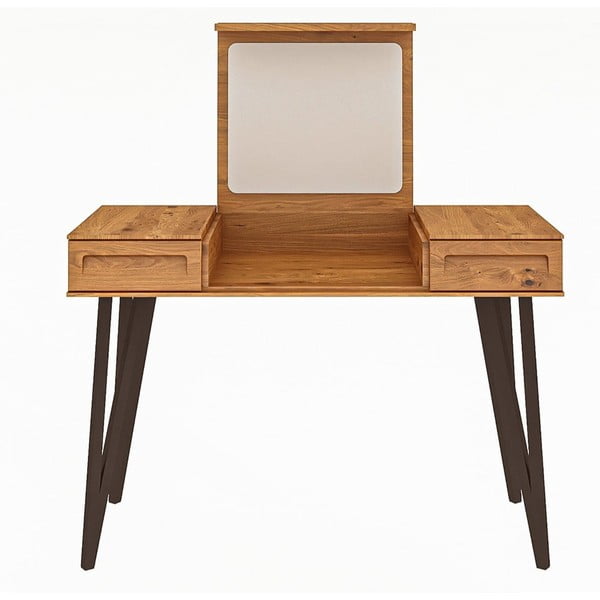 Дъбова тоалетка 120x53 cm Golo - The Beds-image-2