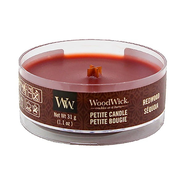 Свещ с аромат на сандалово дърво Petite, време на горене 8 ч. - WoodWick