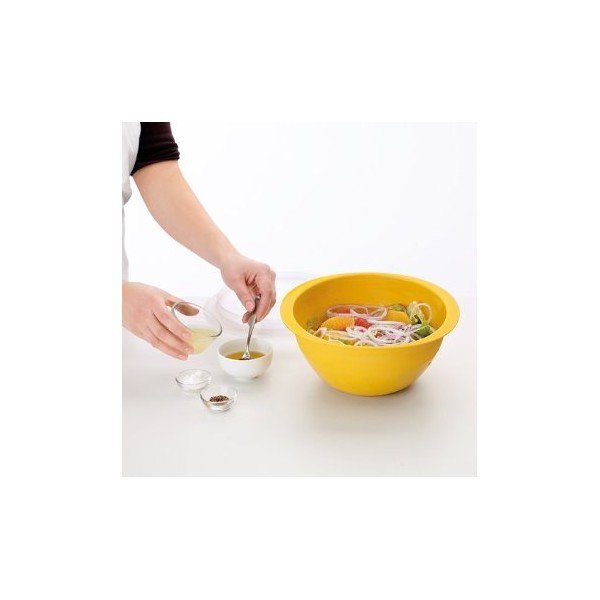 Mísa na přípravu salátu Saladshaker, žlutý-image-2