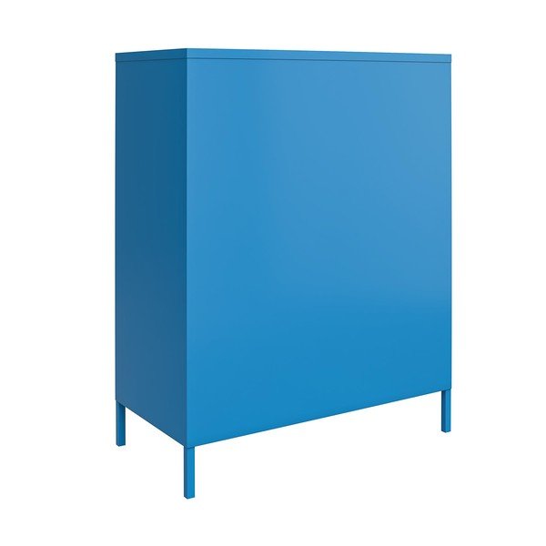 Син метален шкаф , 80 x 102 cm Cache - Novogratz-image-4