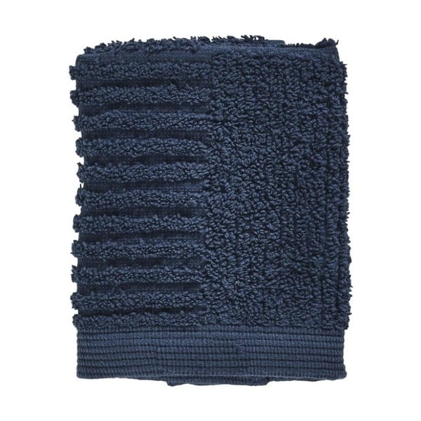 Синя памучна кърпа 30x30 cm Classic - Zone