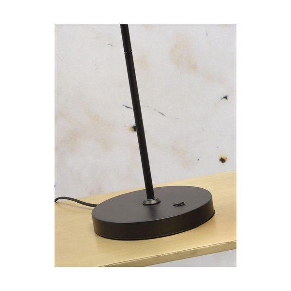 Черна настолна лампа , височина 55 cm Lyon - it's about RoMi-image-2