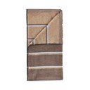 Кафява/бежова памучна кърпа 50x100 cm Sauna – Zone