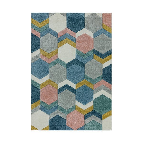 Килим Hexagon Multi, 120 x 170 cm Hexagon Mutli - Asiatic Carpets