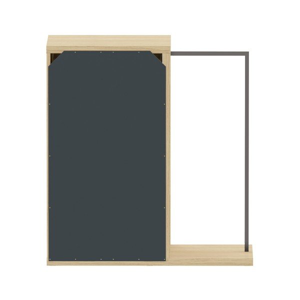 Нисък гардероб от дъб 105x113 cm Hugo - TemaHome-image-4