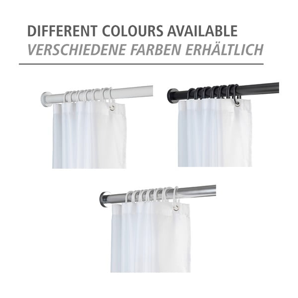 Телескопичен прът за баня в сребристо, дължина 70-115 см Luz - Wenko-image-4