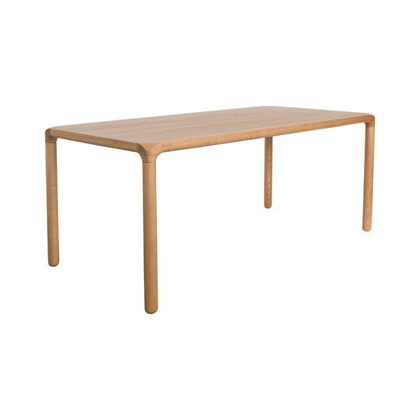 Трапезна маса от декор от дъб  90x160 cm Storm – Zuiver-image-2