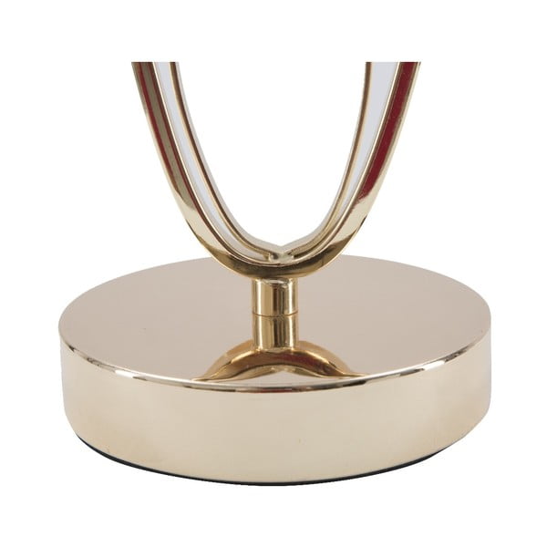 Бяла настолна лампа със златист дизайн Flush - Mauro Ferretti-image-3