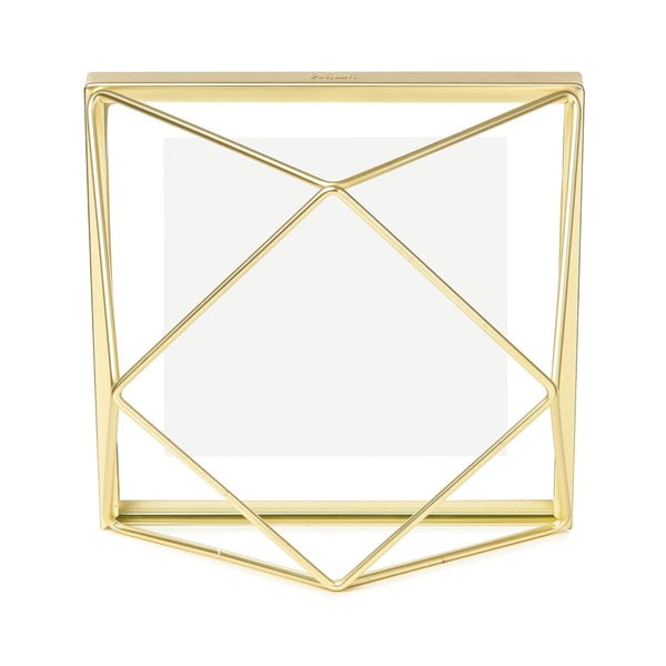 Рамка в златист цвят върху снимка с размери 10 x 10 cm Prisma - Umbra-image-4