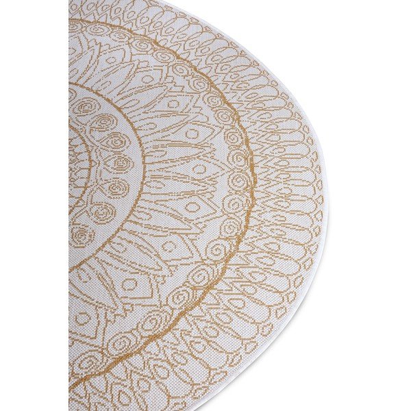 Кремав кръгъл килим ø 120 cm Spirit - Hanse Home-image-4