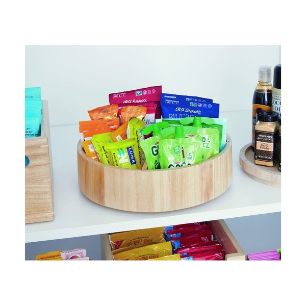 Въртящ се дървен органайзер за подправки Merry-go-round - iDesign/The Home Edit-image-1