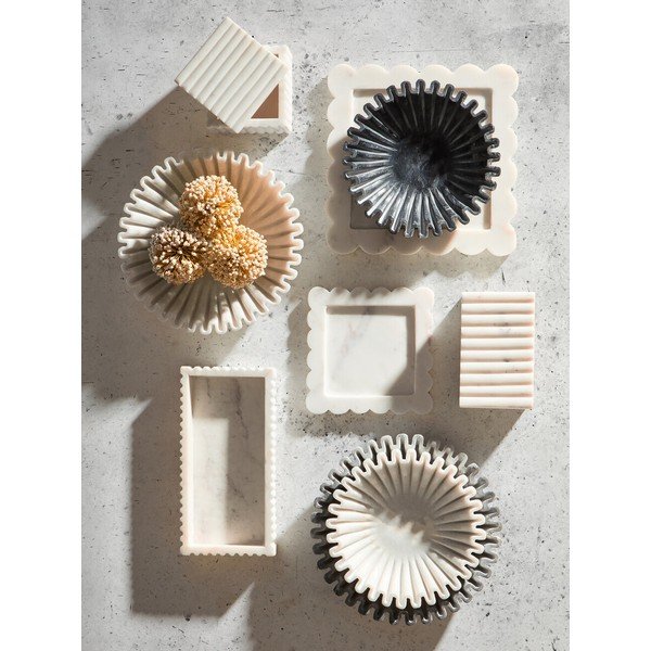 Мраморен декоративен поднос ø 25 cm Savio – Premier Housewares-image-3