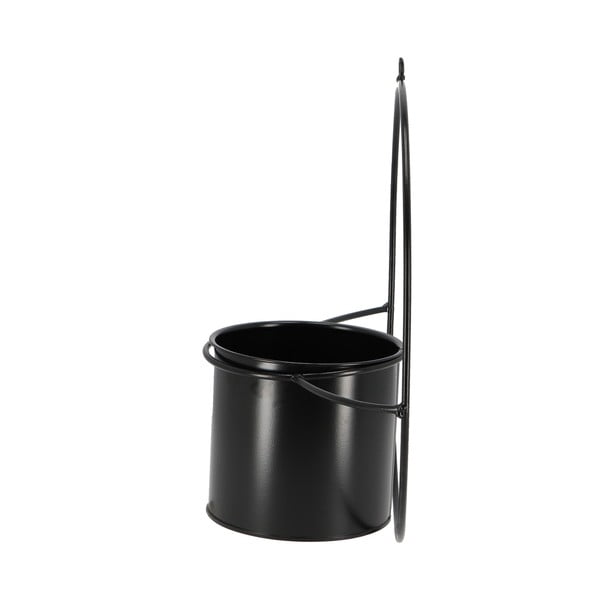 Черен държач за саксии, монтиран на стената Planter - Esschert Design-image-2