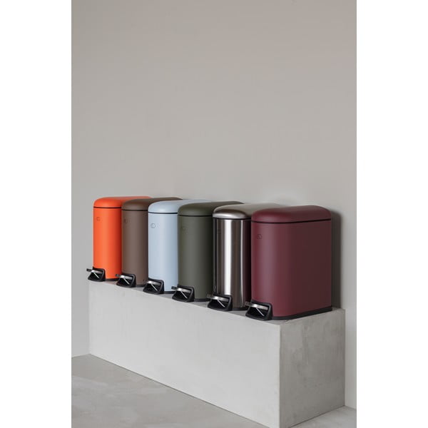 Тъмнозелено метално кошче за боклук с педал 5 l Mini Walther – Mette Ditmer Denmark-image-2