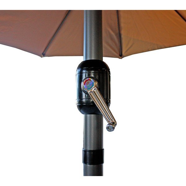 Сив чадър 265x460 cm – Garden Pleasure-image-3