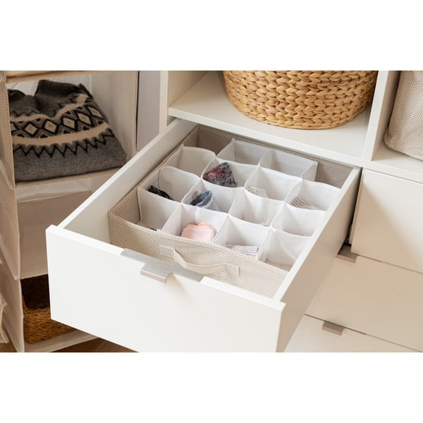 Органайзер за чекмеджета от плат Nancy - Compactor-image-1