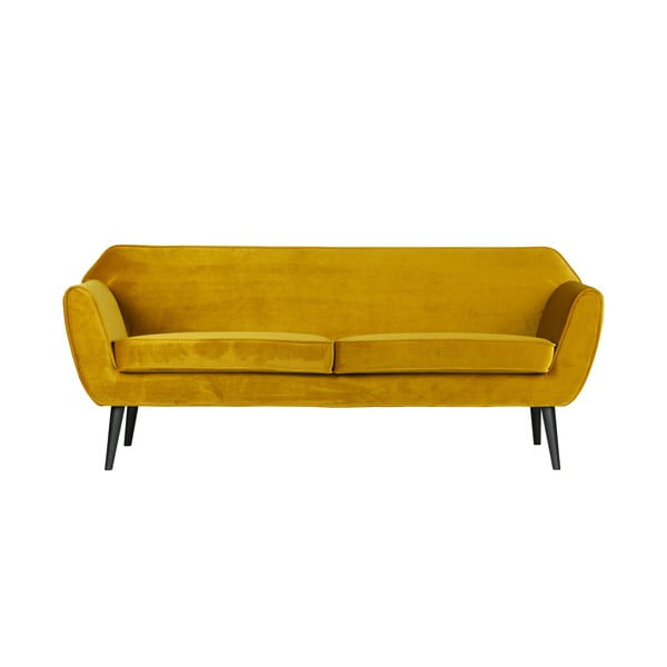 Жълт диван в цвят охра , 187 cm Rocco - WOOOD
