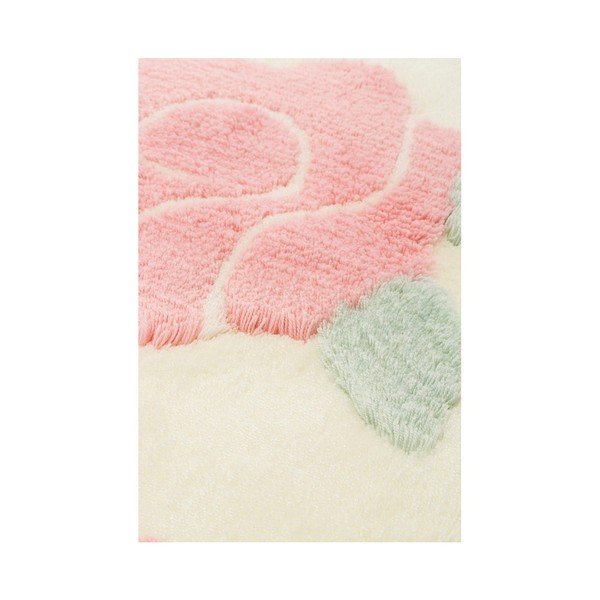 Комплект от 3 изтривалки за баня Rose Dot Ecru - Foutastic-image-2