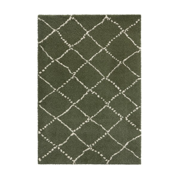 Зелен килим , 80 x 150 cm Hash - Mint Rugs