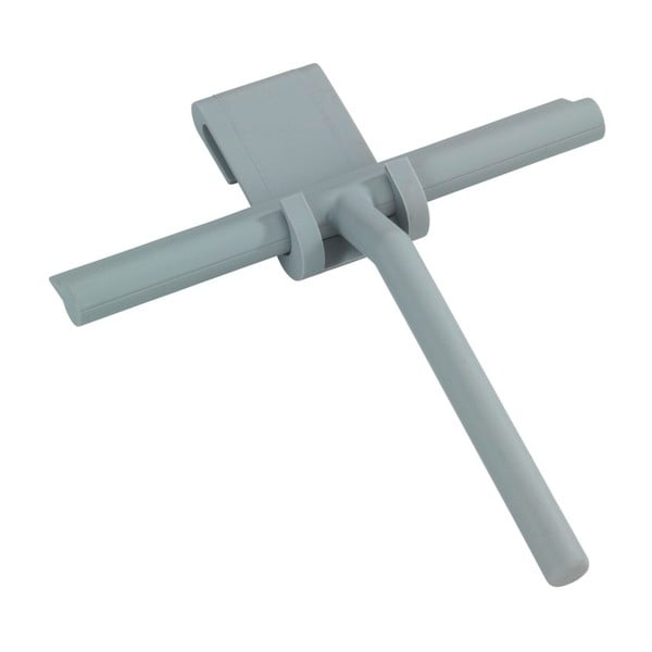 Бяла силиконова чистачка за баня Wenko Mola-image-2