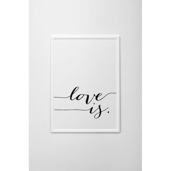Autorský plakát Love Is, vel. A4