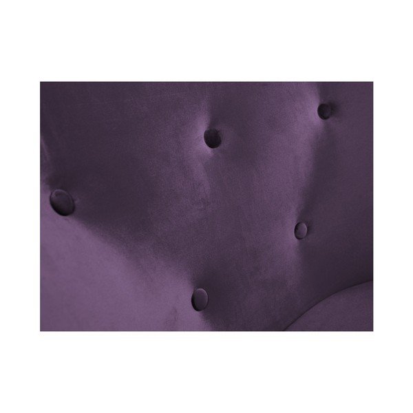 Fialové křeslo Mazzini Sofas Amelie-image-1
