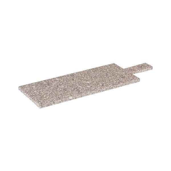 Бежова дъска за сервиране с дръжка Stone, дължина 44 cm - Blomus