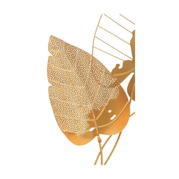 Метална декорация за стена 53x84,5 cm Autumn Leaf - Mauro Ferretti-image-2