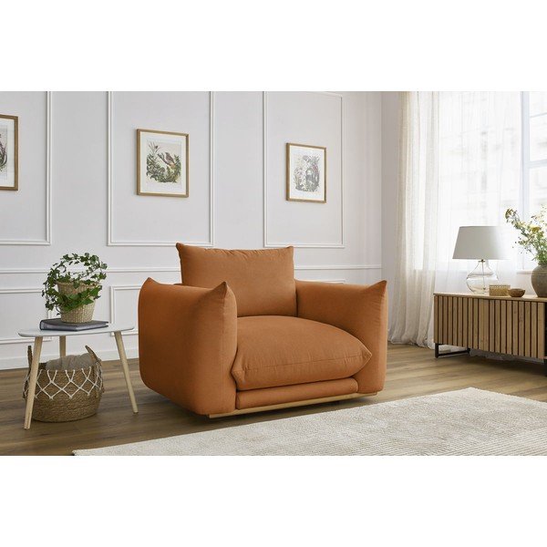 Оранжево кресло Ernest – Bobochic Paris-image-1