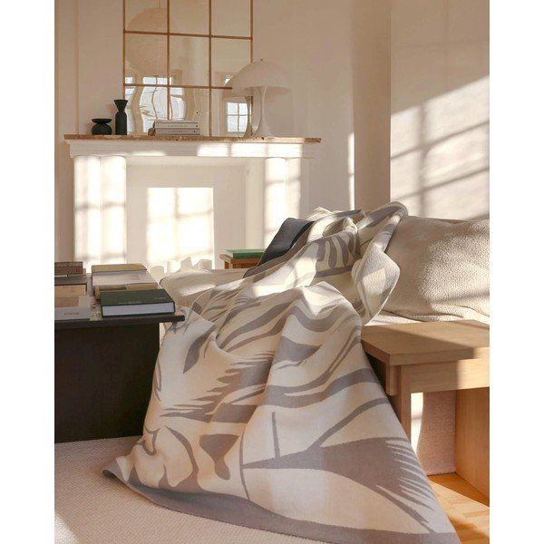 Светлосиво одеяло 165x200 cm Lino – noo.ma-image-1