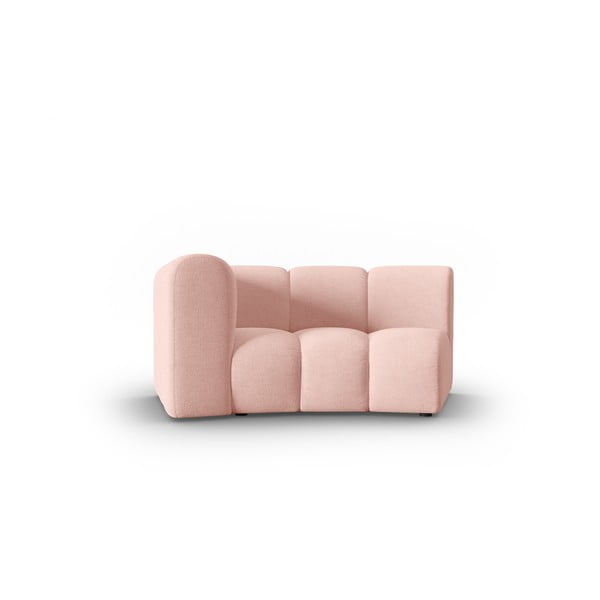 Розов модул за диван (ляв ъгъл) Lupine - Micadoni Home