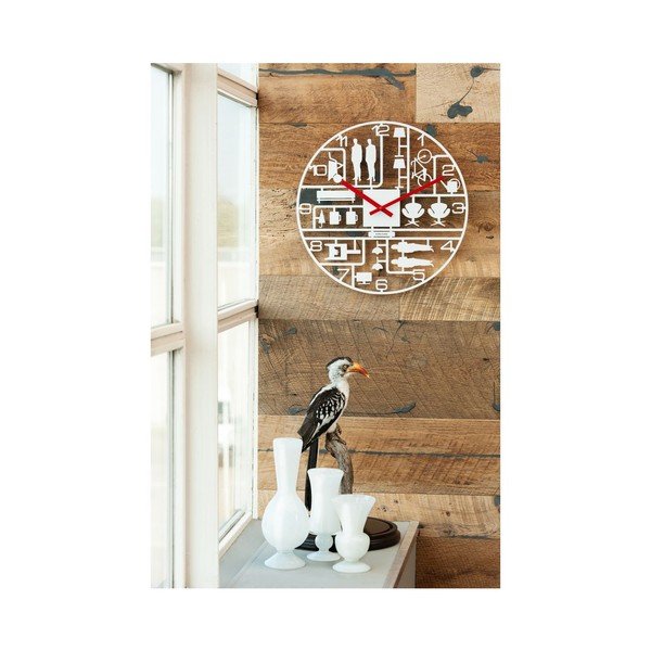 Hodiny Model Kit White-image-1