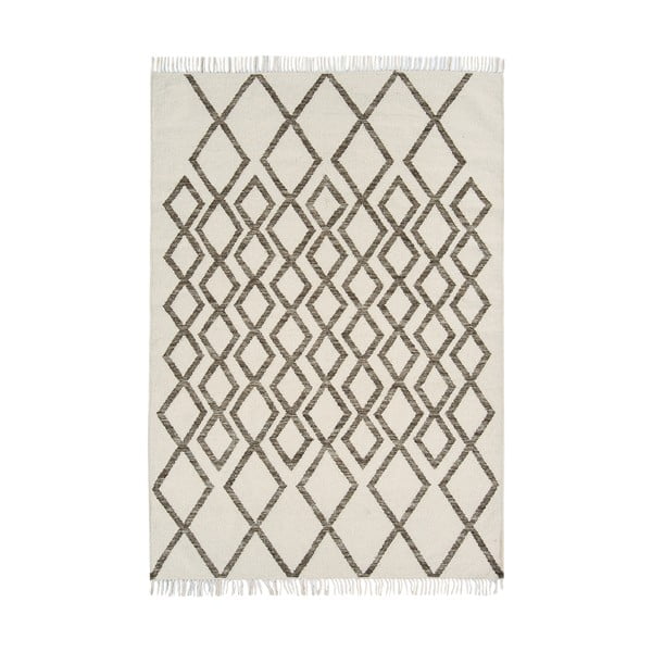 Бежово-сив килим Диамант, 120 x 170 cm Hackney - Asiatic Carpets