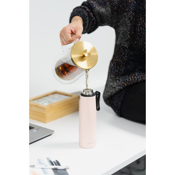 Розов термос 500 ml Fuori – Vialli Design-image-2